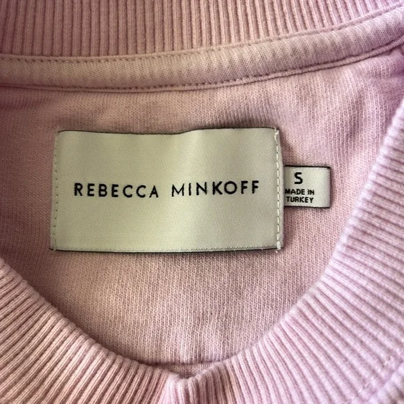 Rebecca Minkoff Small Scarlette Pink Sweatshirt - Picture 8 of 8